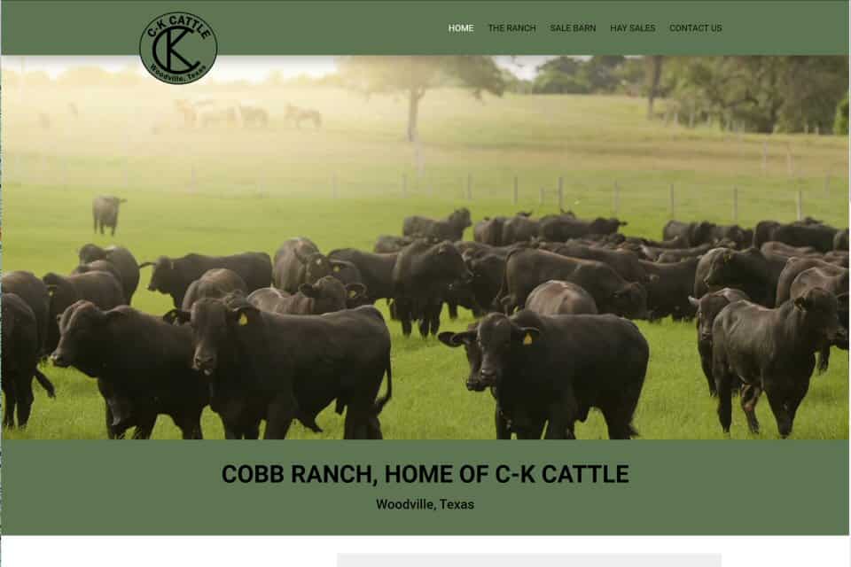 Cobb Ranch, Home of C-K Cattle by Ancient Faith Adventures