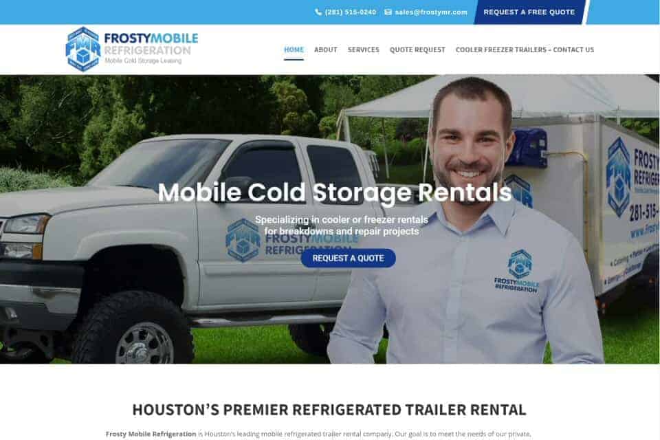 Frosty Mobile Refrigeration by Ancient Faith Adventures